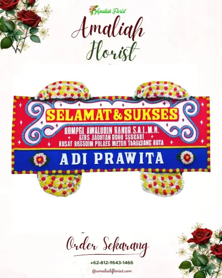 Papan Bunga Ucapan Selamat Cibeuti
